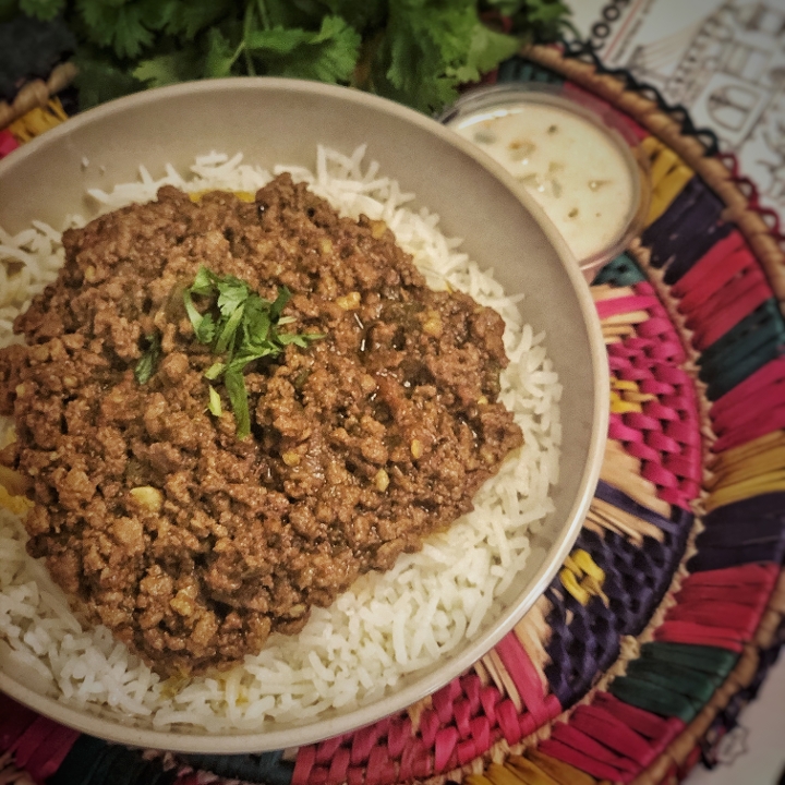Dum Keema Bowl.