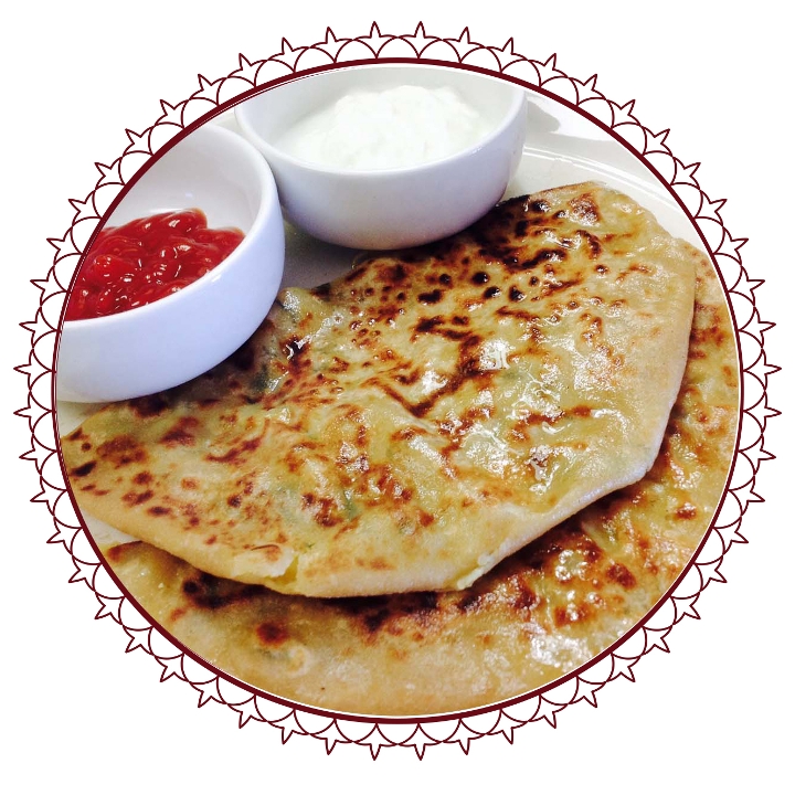 Aloo Paratha.