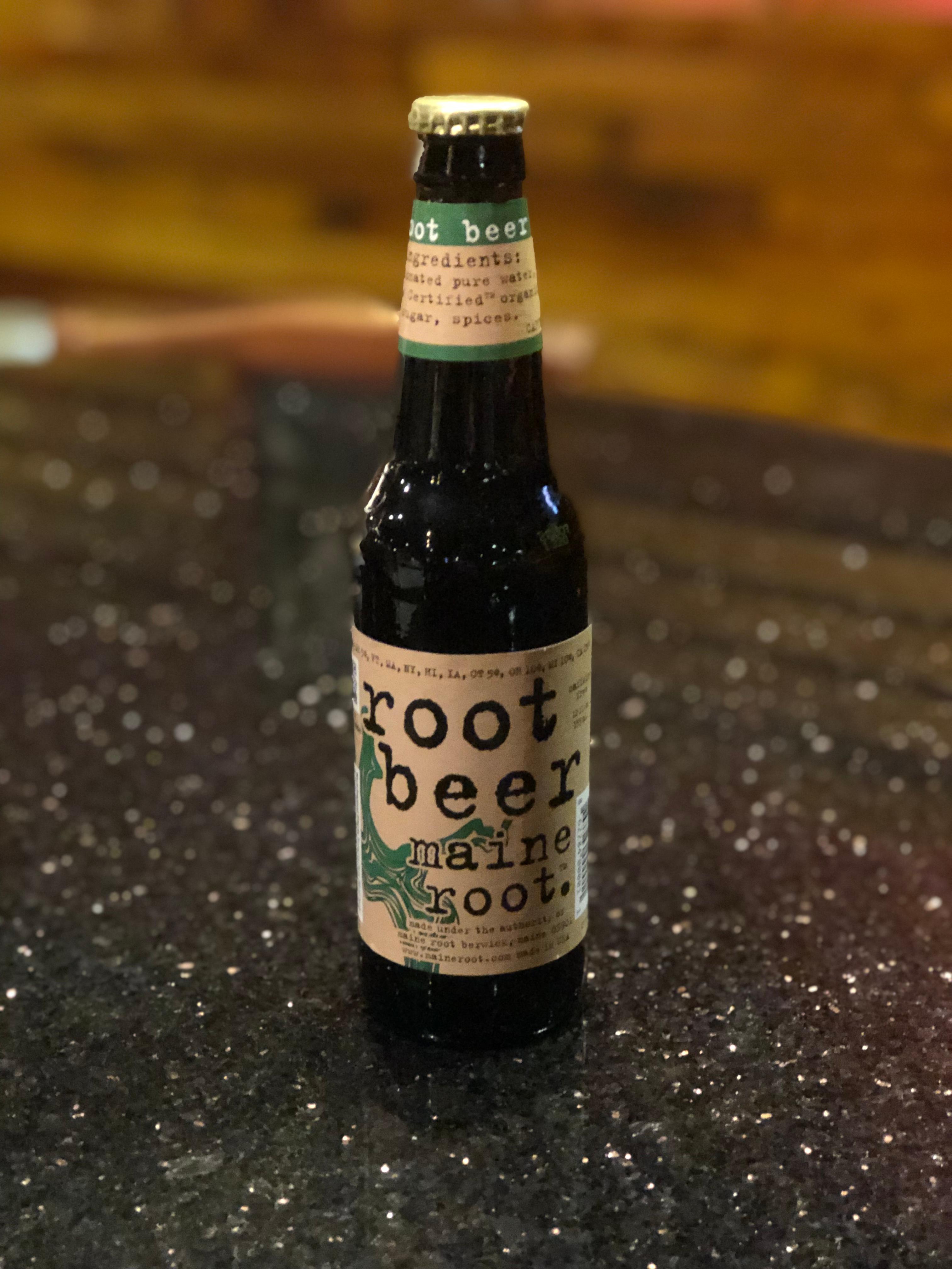 Maine Root Soda.
