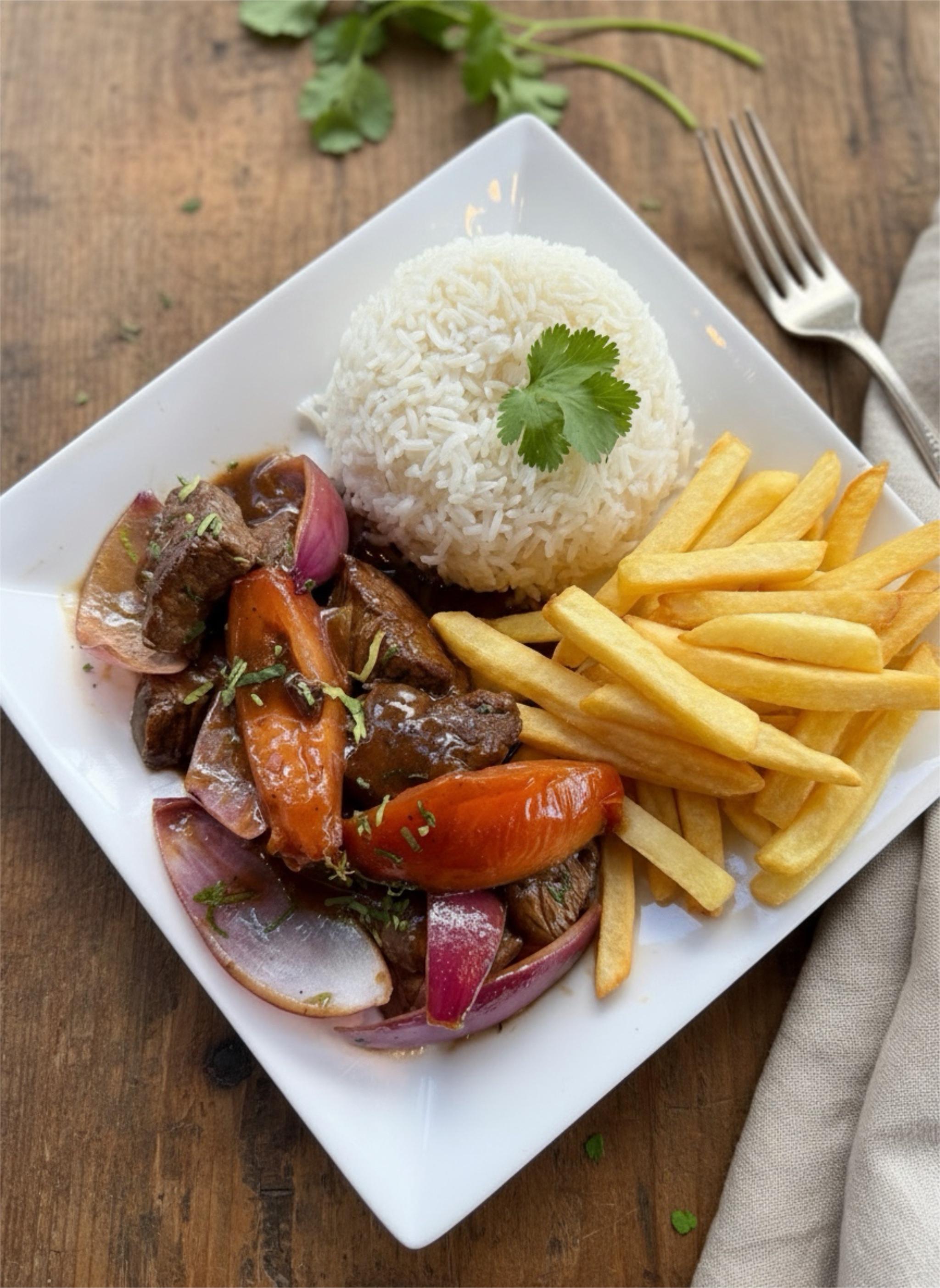 Lomo Saltado.