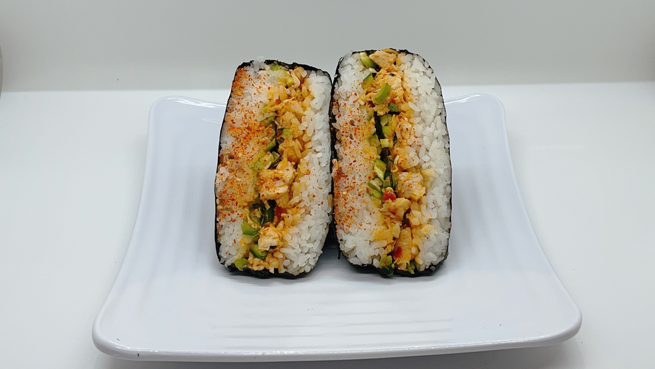 Spicy Chicken Musubi.