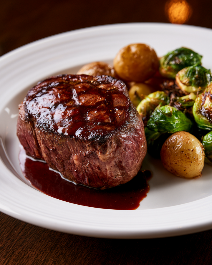 Flame-Grilled Wagyu Sirloin.