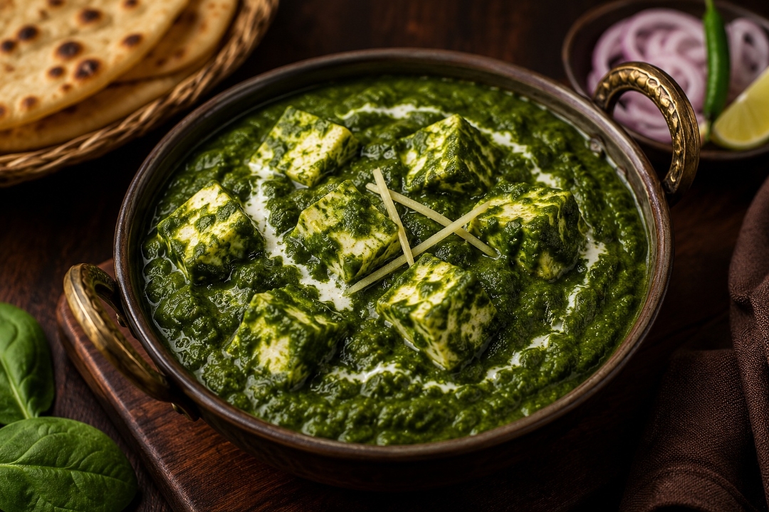 Palak Paneer.