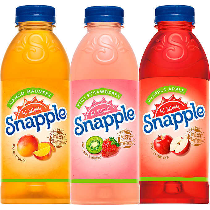 Snapple (20oz)..