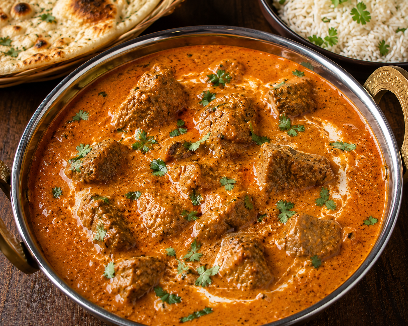 Lamb Tikka Masala.