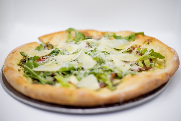 Pesto and Prosciutto Pie.