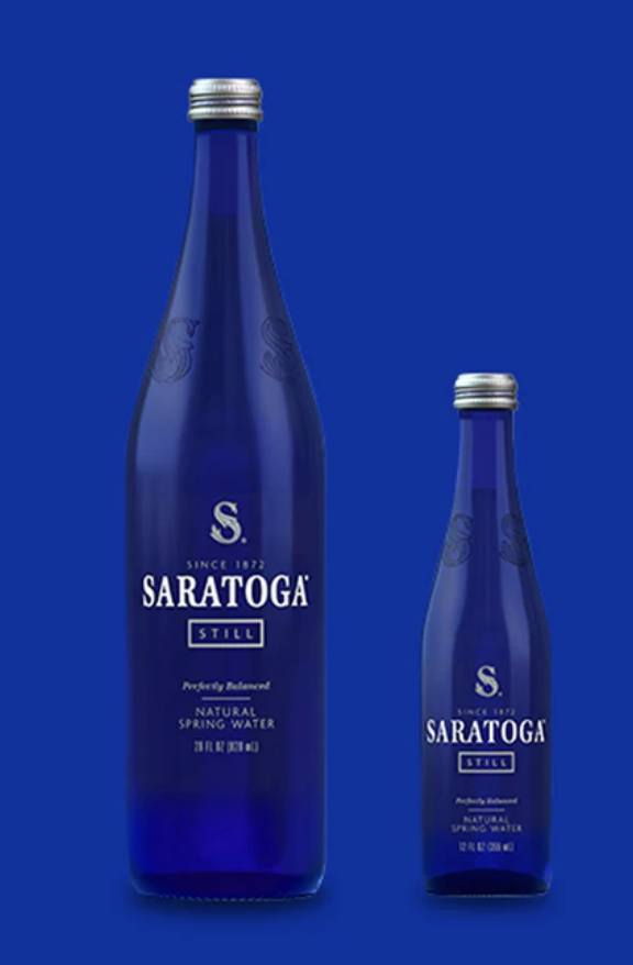 Saratoga still water.