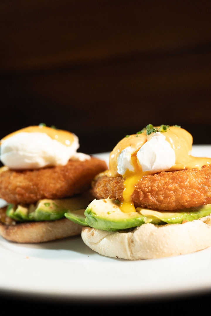 Crab Cake Benedict.