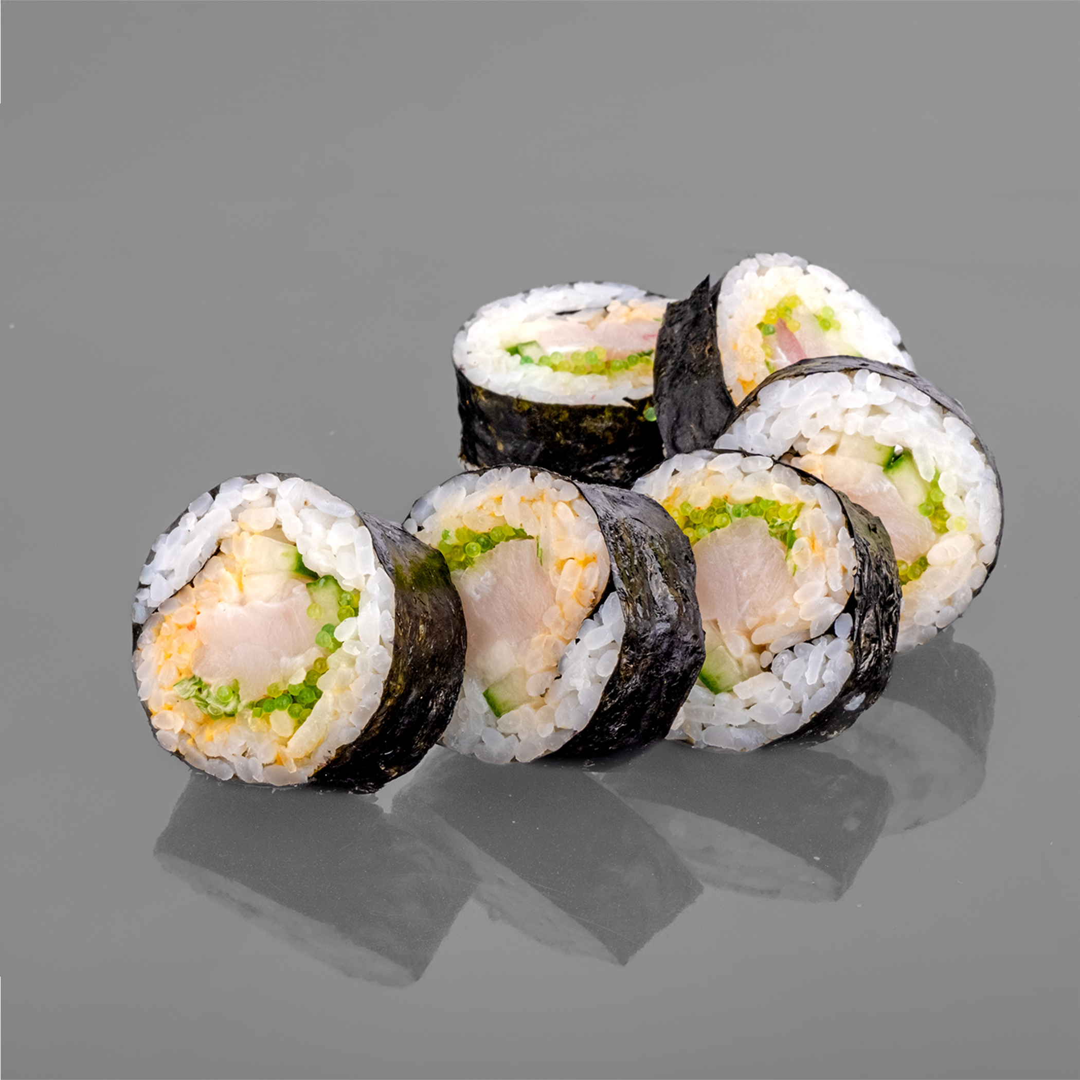 Negi Hamachi Maki (5 pcs).