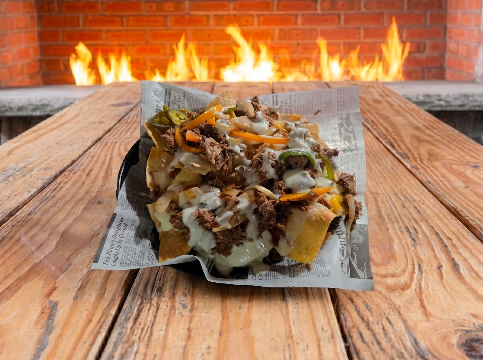Carne Asada Nachos.