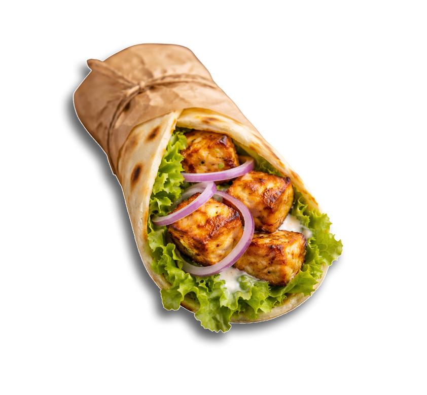 Paneer Roll.