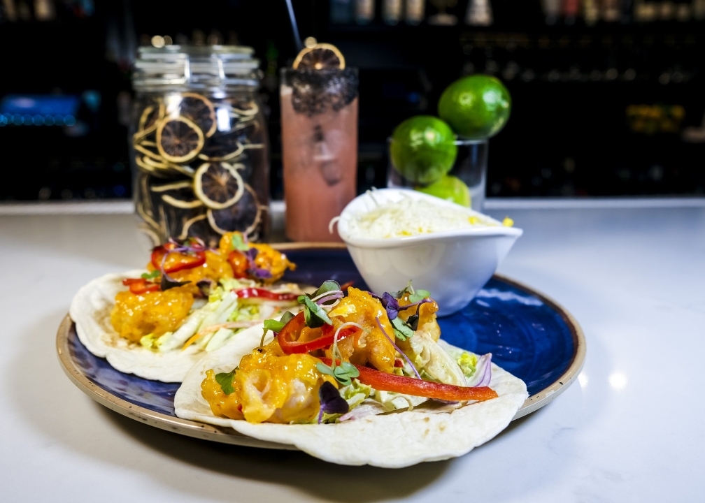 Shrimp Tacos.