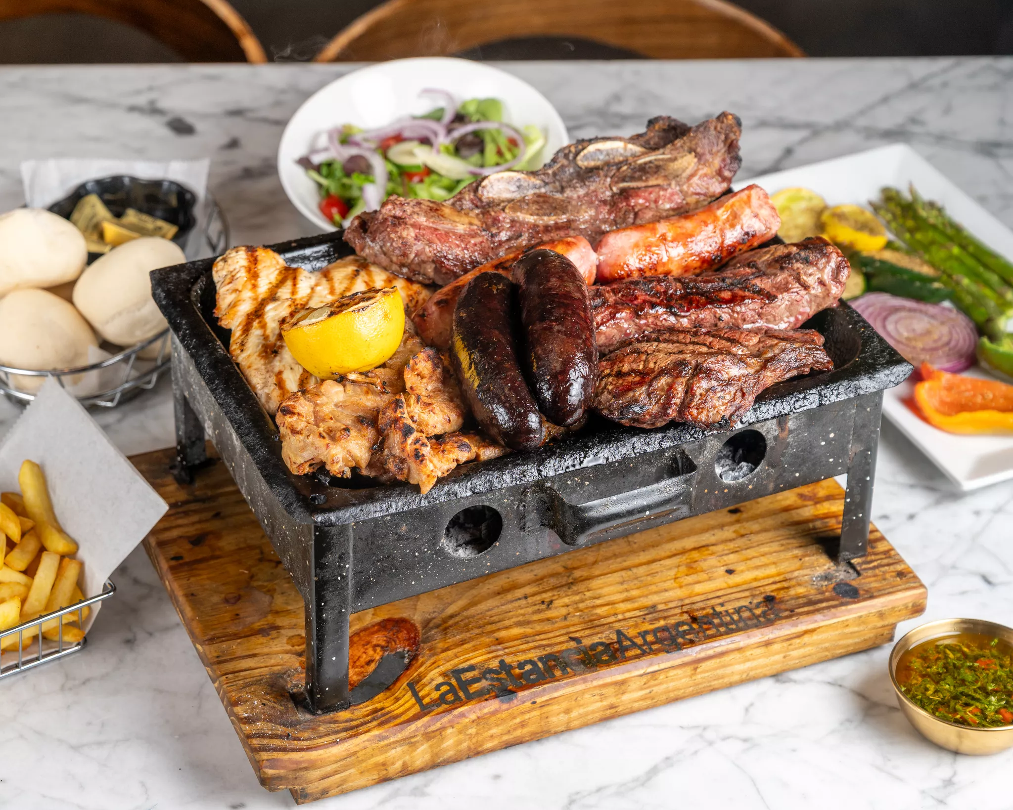 Parrillada for Two Only Meats.