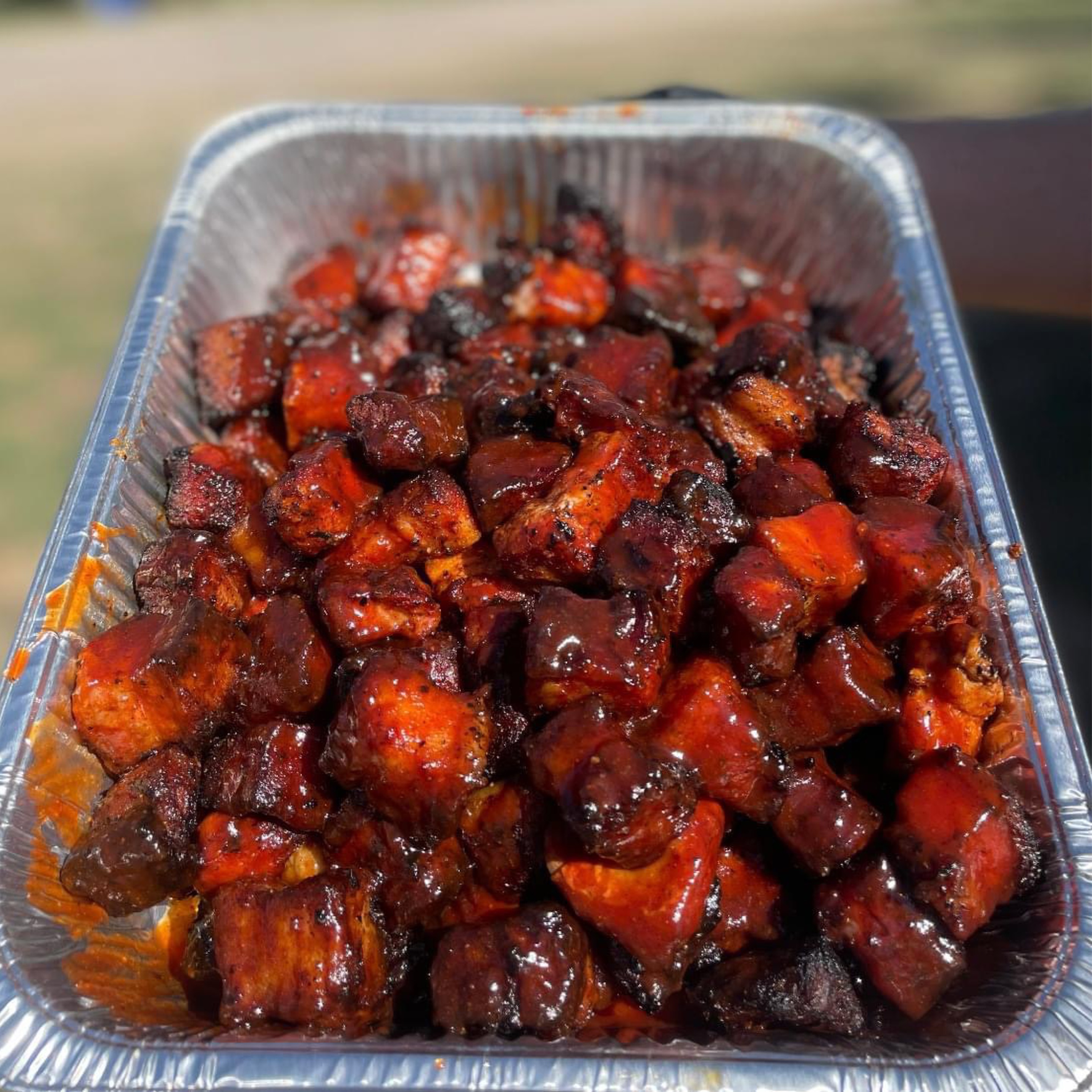 Bacon Burnt Ends by 1/2lb.