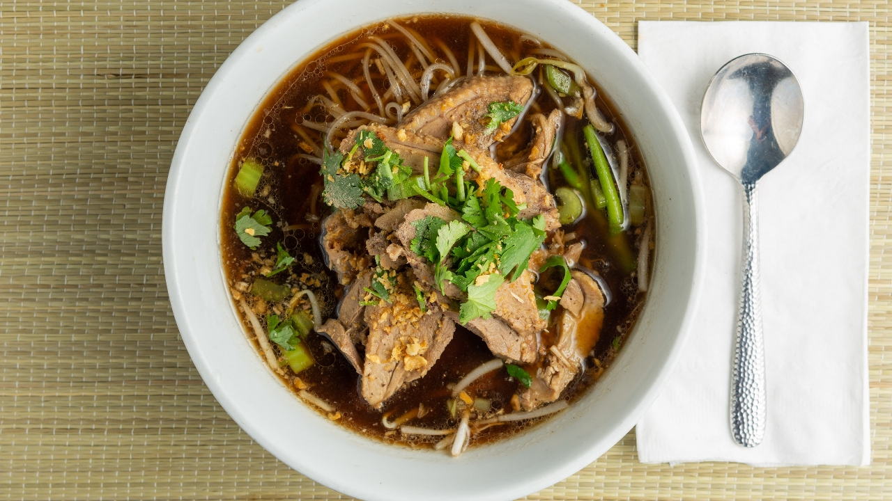Duck Noodle Soup.