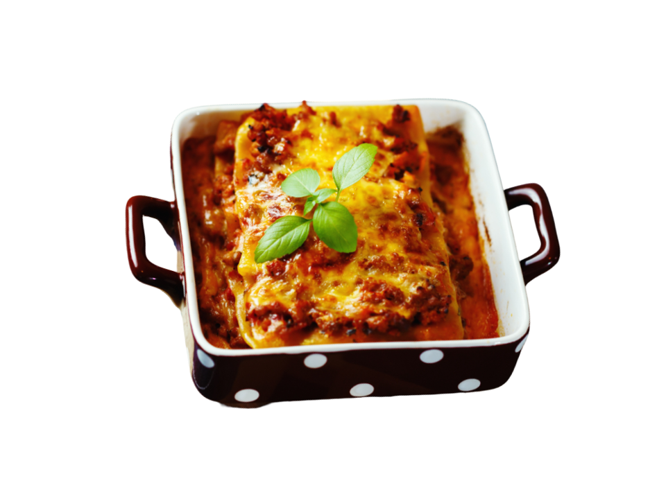 Half Lasagna.