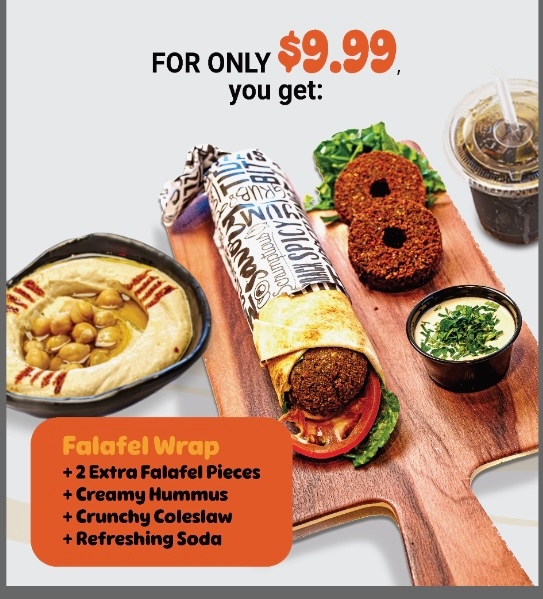 Falafel Lunch Punch.