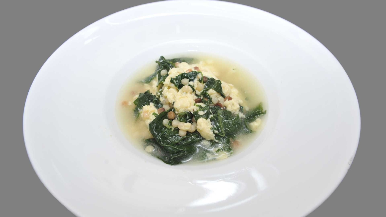 Stracciatella Soup.