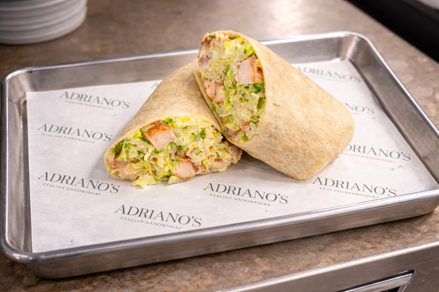 The Crispy Chicken Caesar Wrap *New*.