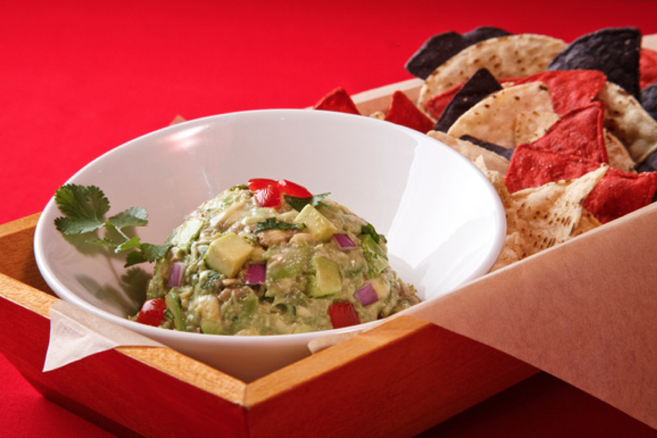 Guacamole with Chips.