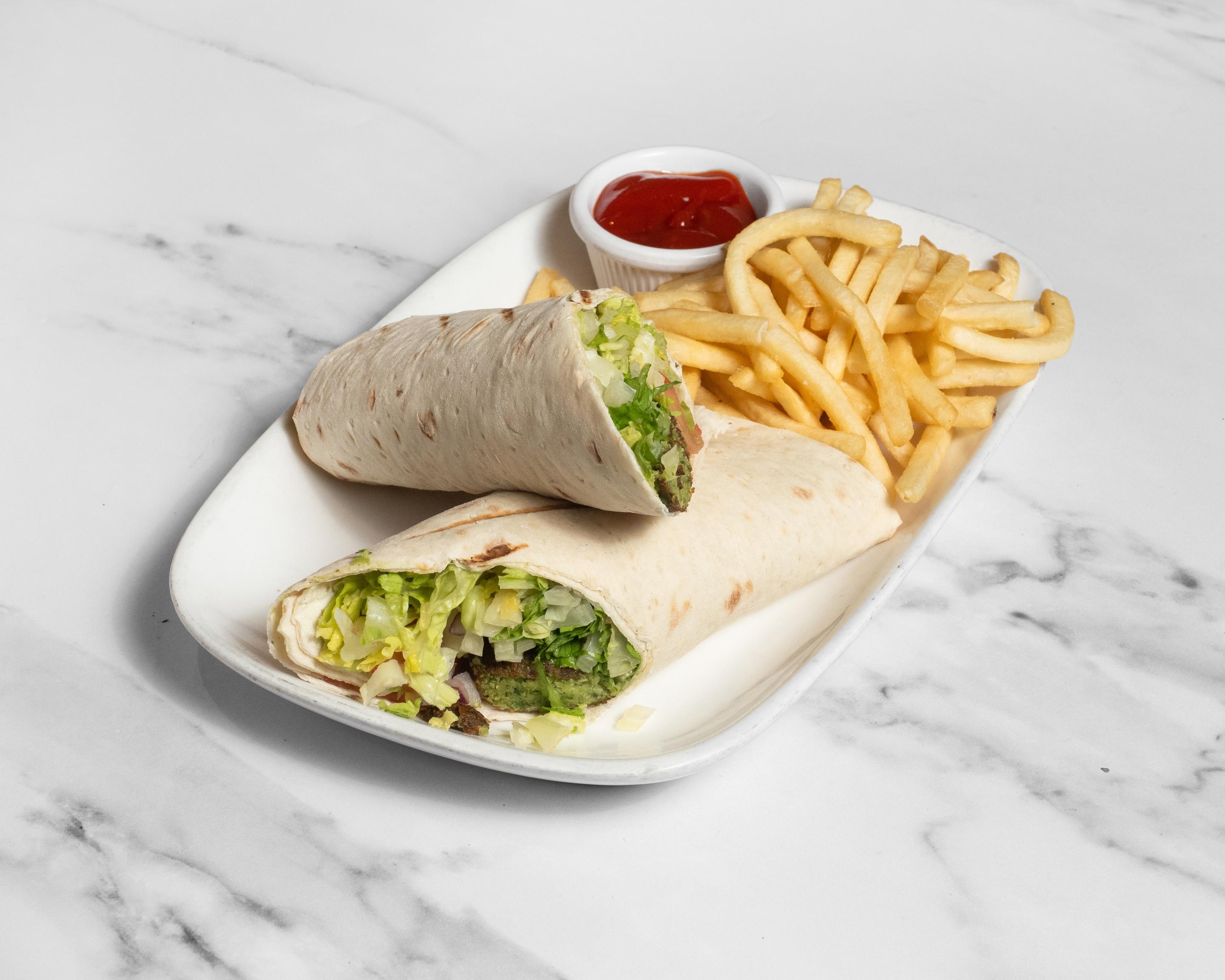 Falafel Wrap.