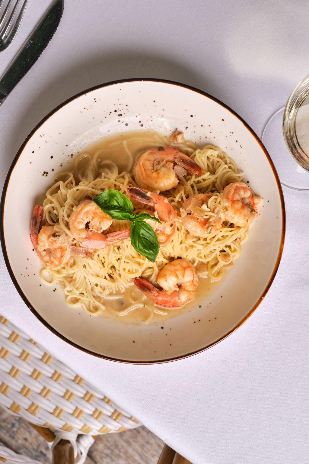 Shrimp Scampi.