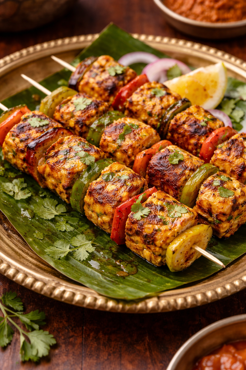 Paneer Banjara Kebab.