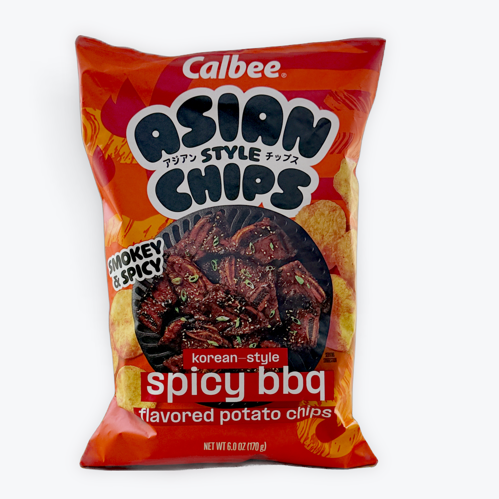 Spicy BBQ Chips.