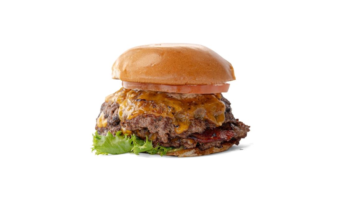 Triple Double with Seasoned Fries.