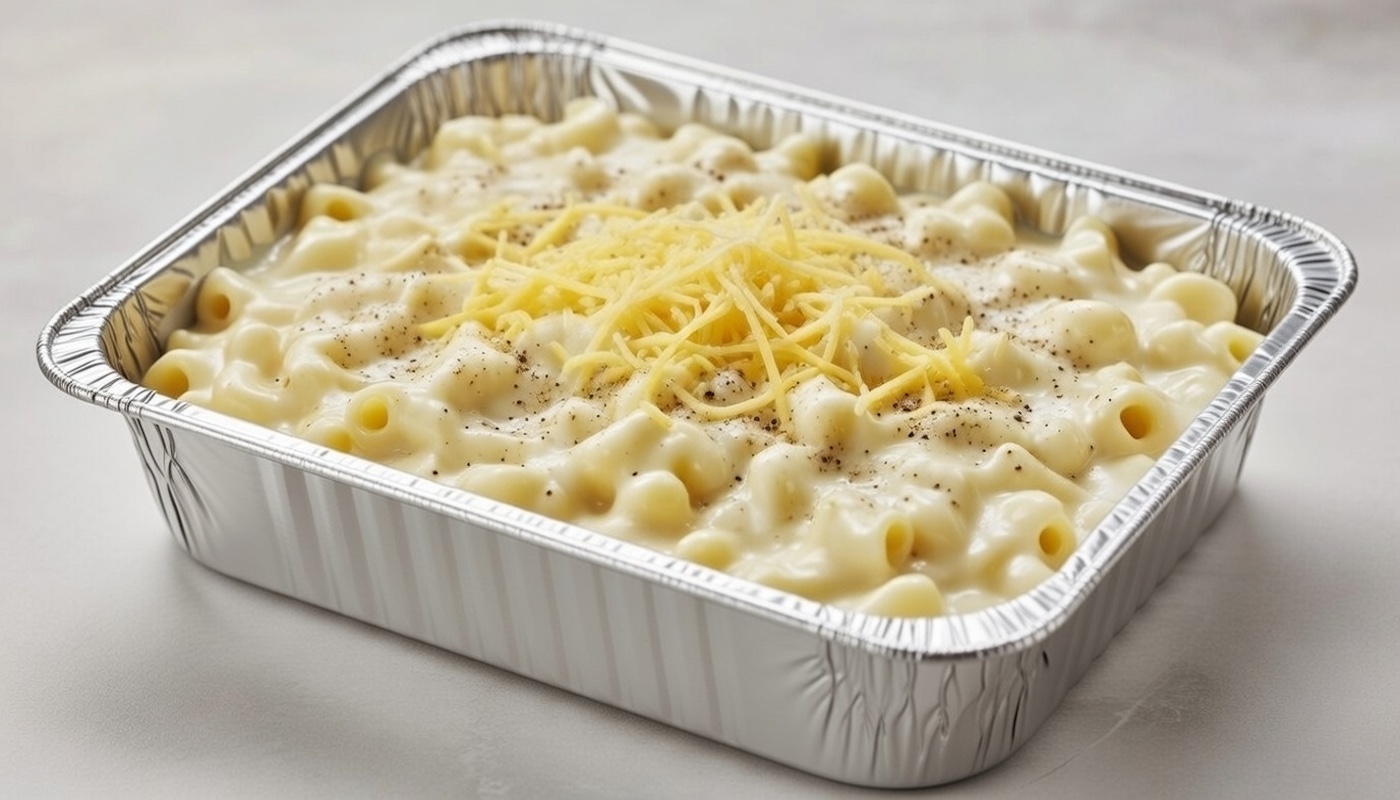 House Mac' n Cheese Tray (12-15 servings).