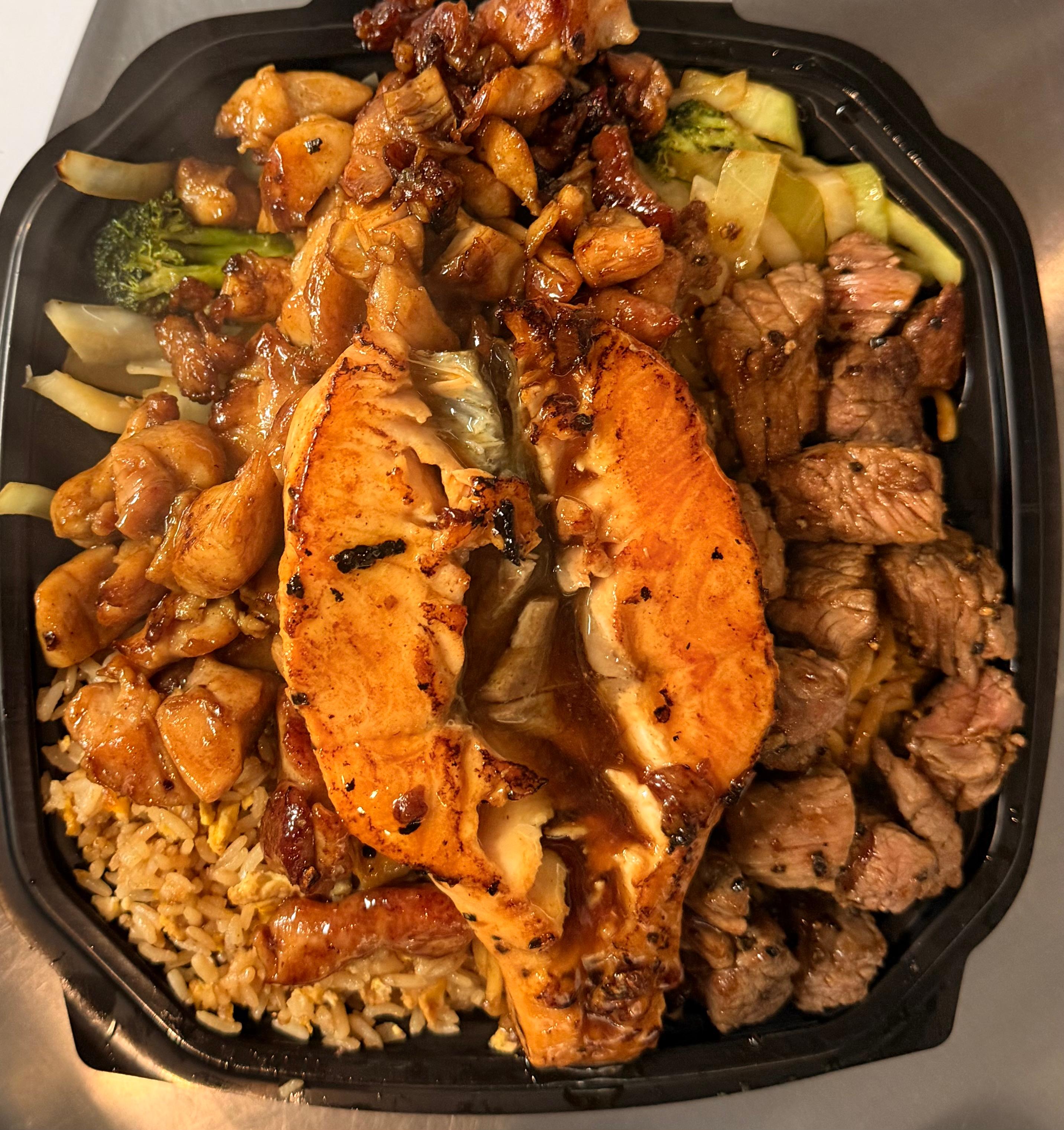 T2. CHICKEN+STEAK+SALMON.