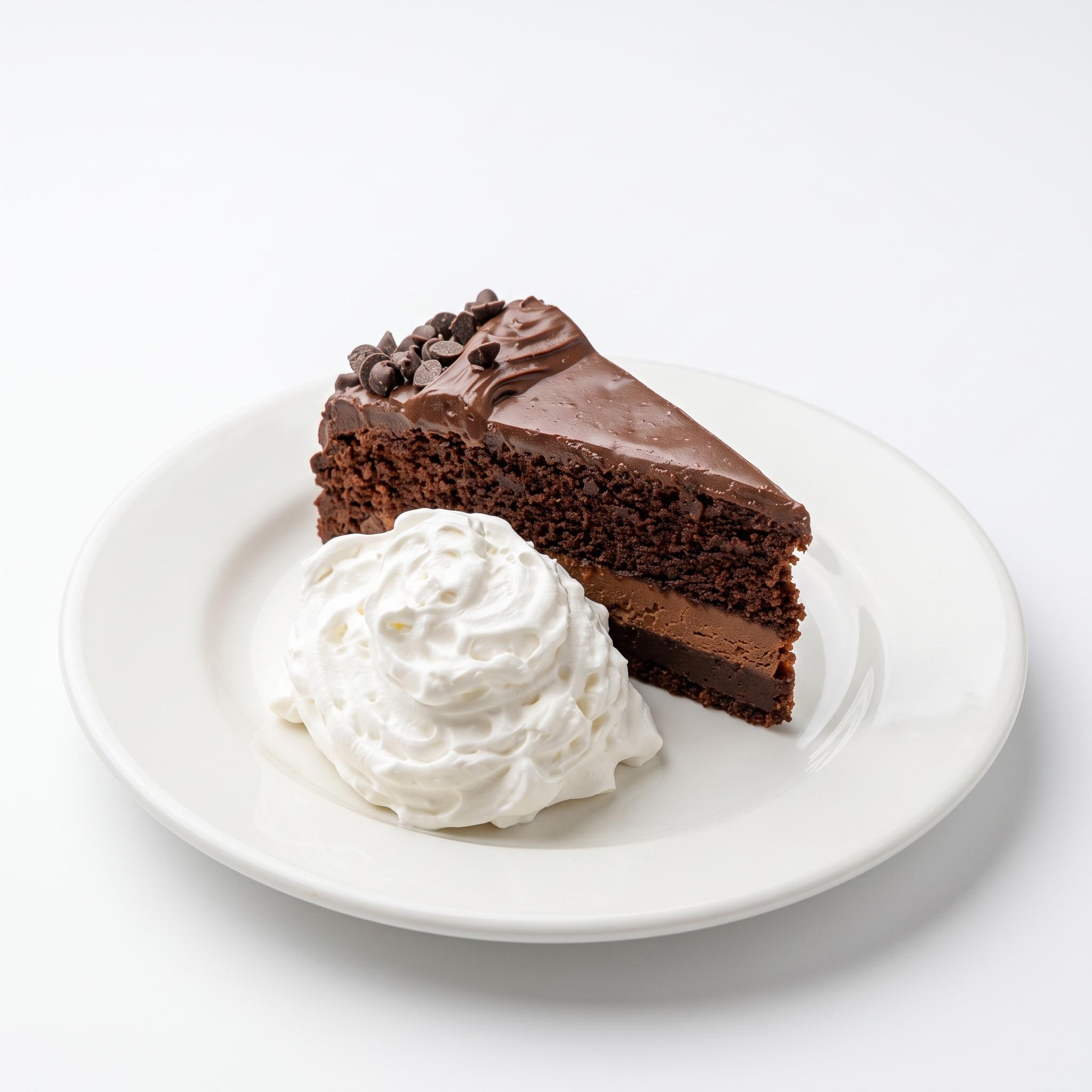 Chocolate Mousse Cake.