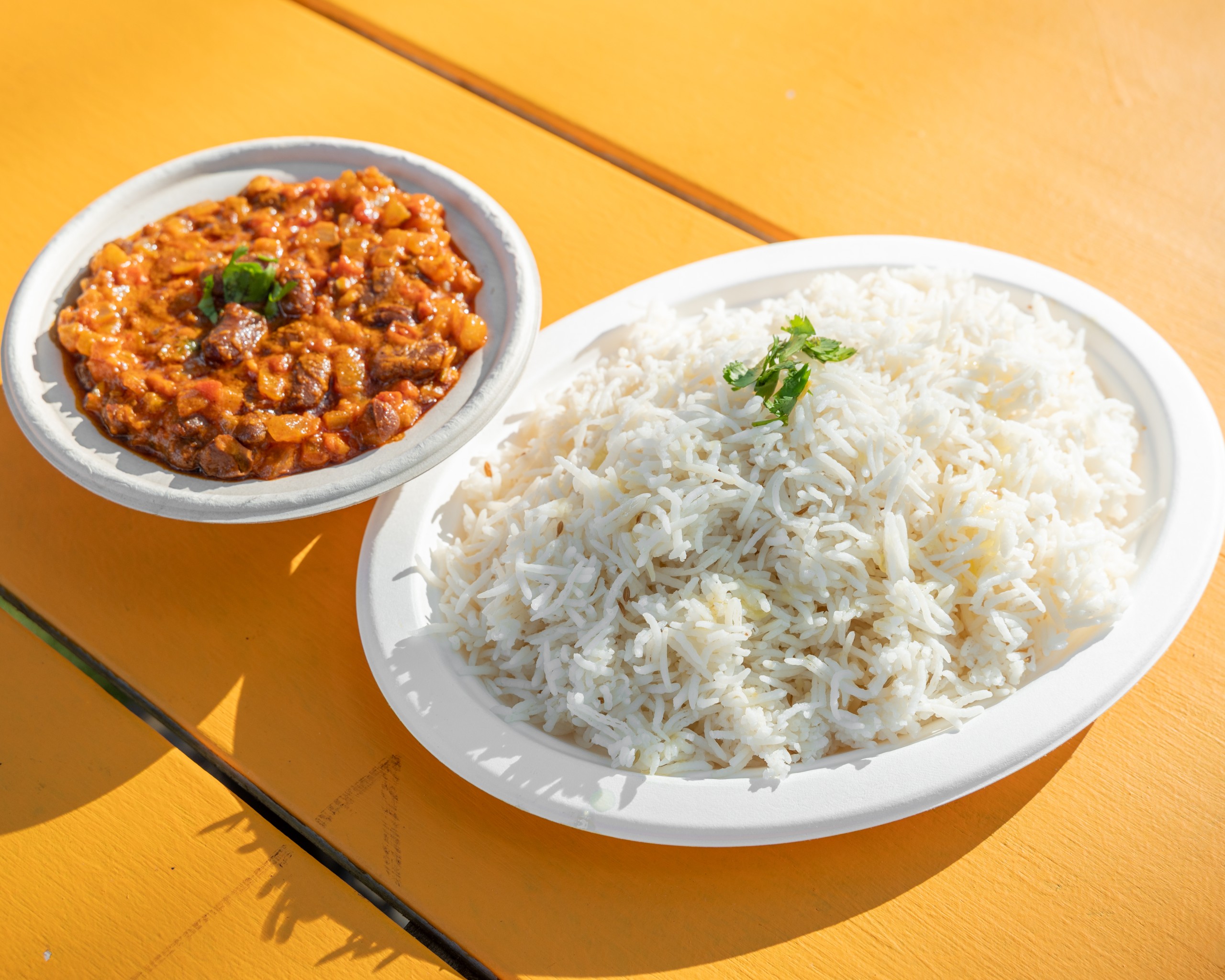 O - Rajma Chawal.