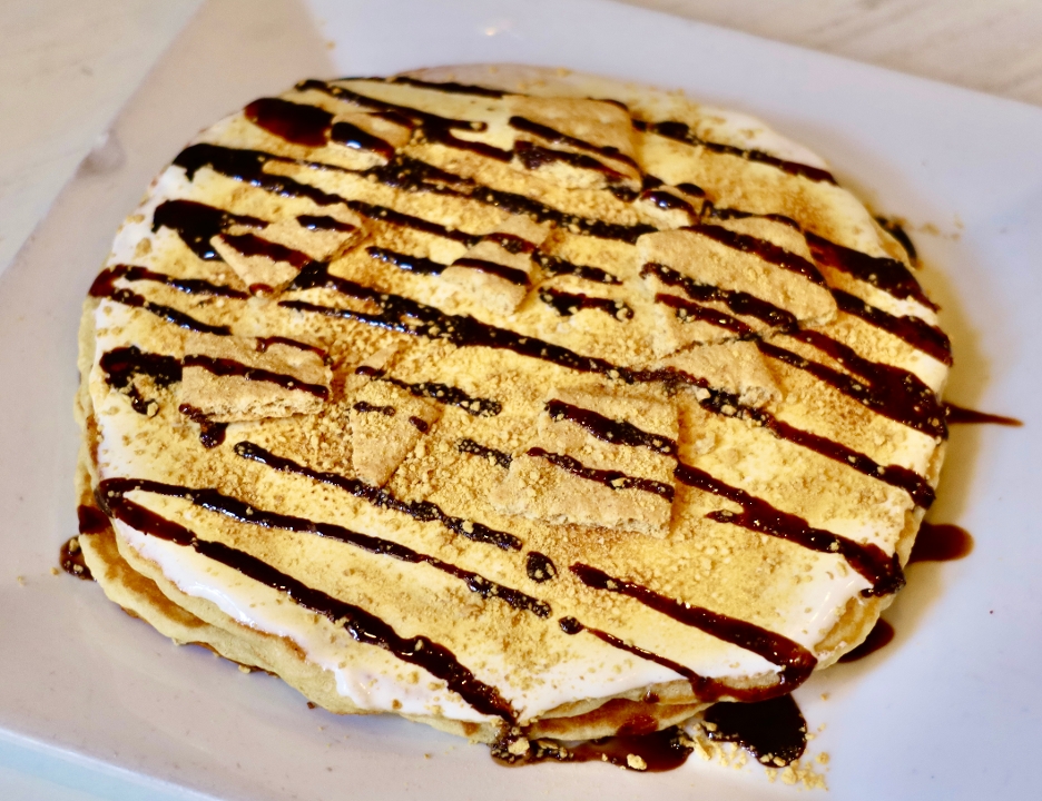 Single Smores Pancake.