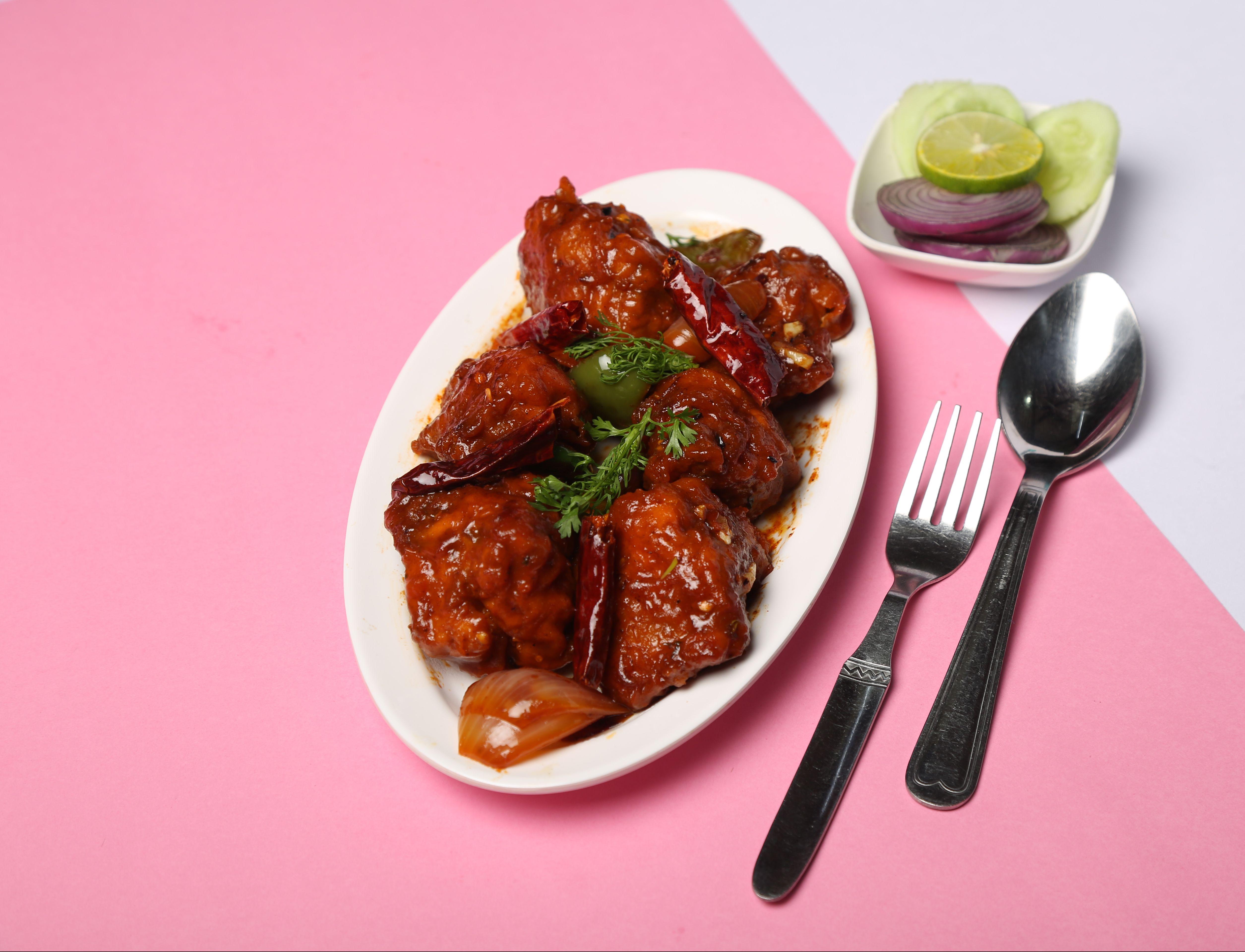 Chicken Manchurian.