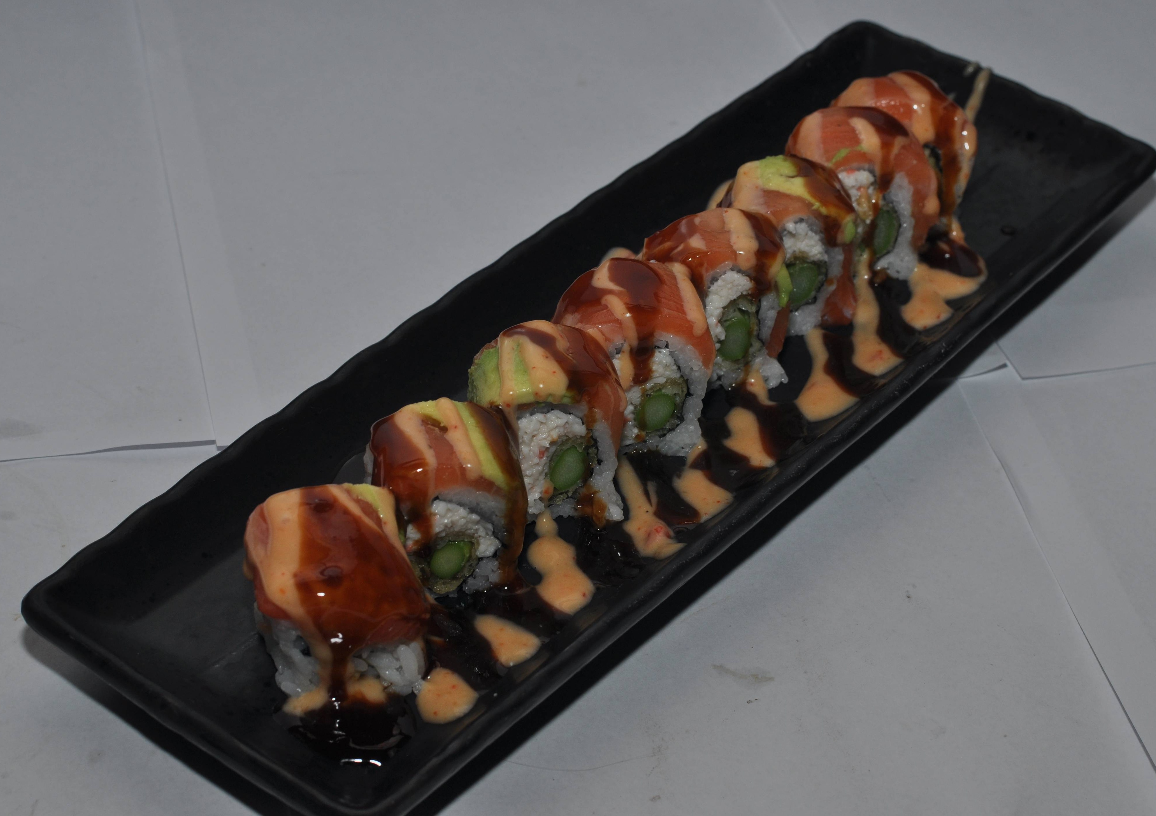 Tempura Asparagus Roll.