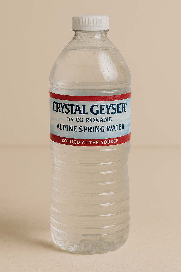 Bottled Spring Water.