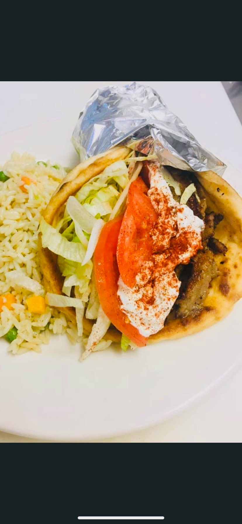 Bifteki (add $4 for Rice).