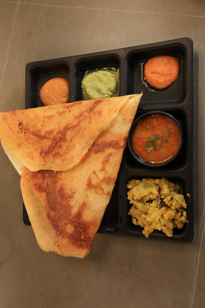 Onion Masala Dosa.