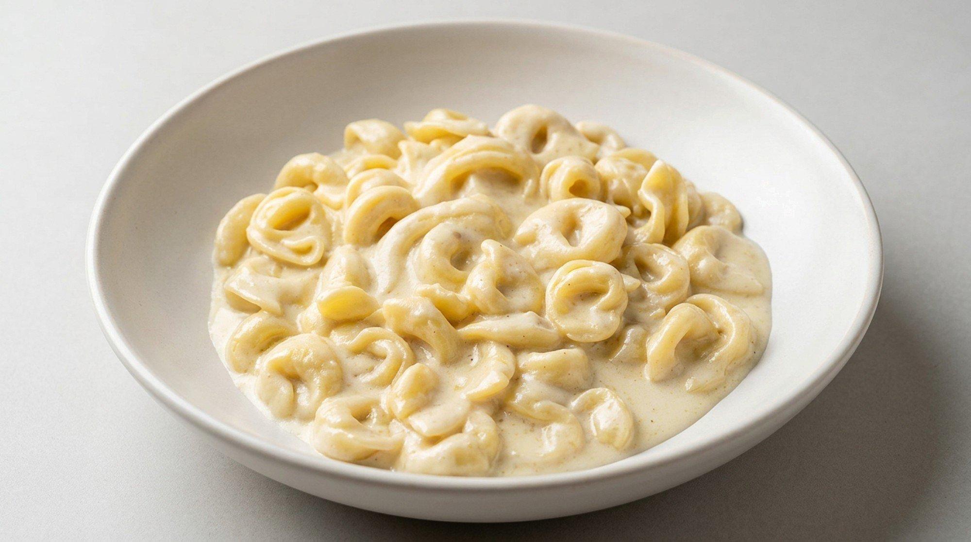 Tortellini Alfredo.