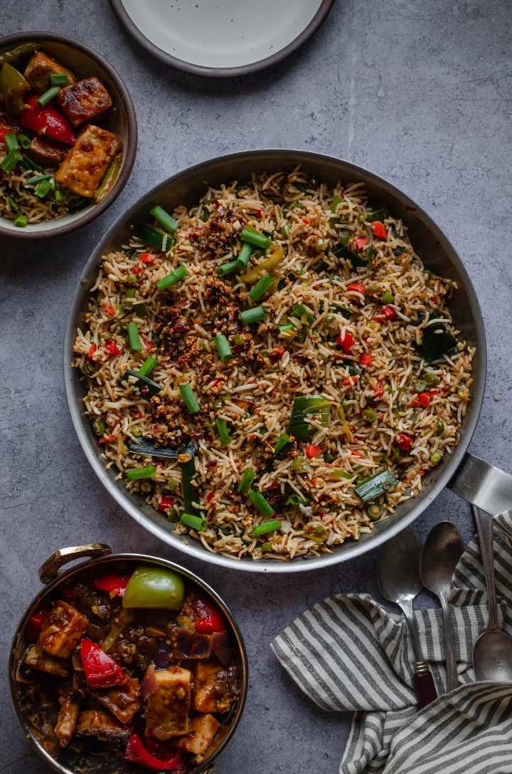 Burnt Garlic Fried Rice.