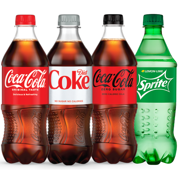Bottled Sodas, 16.9oz.