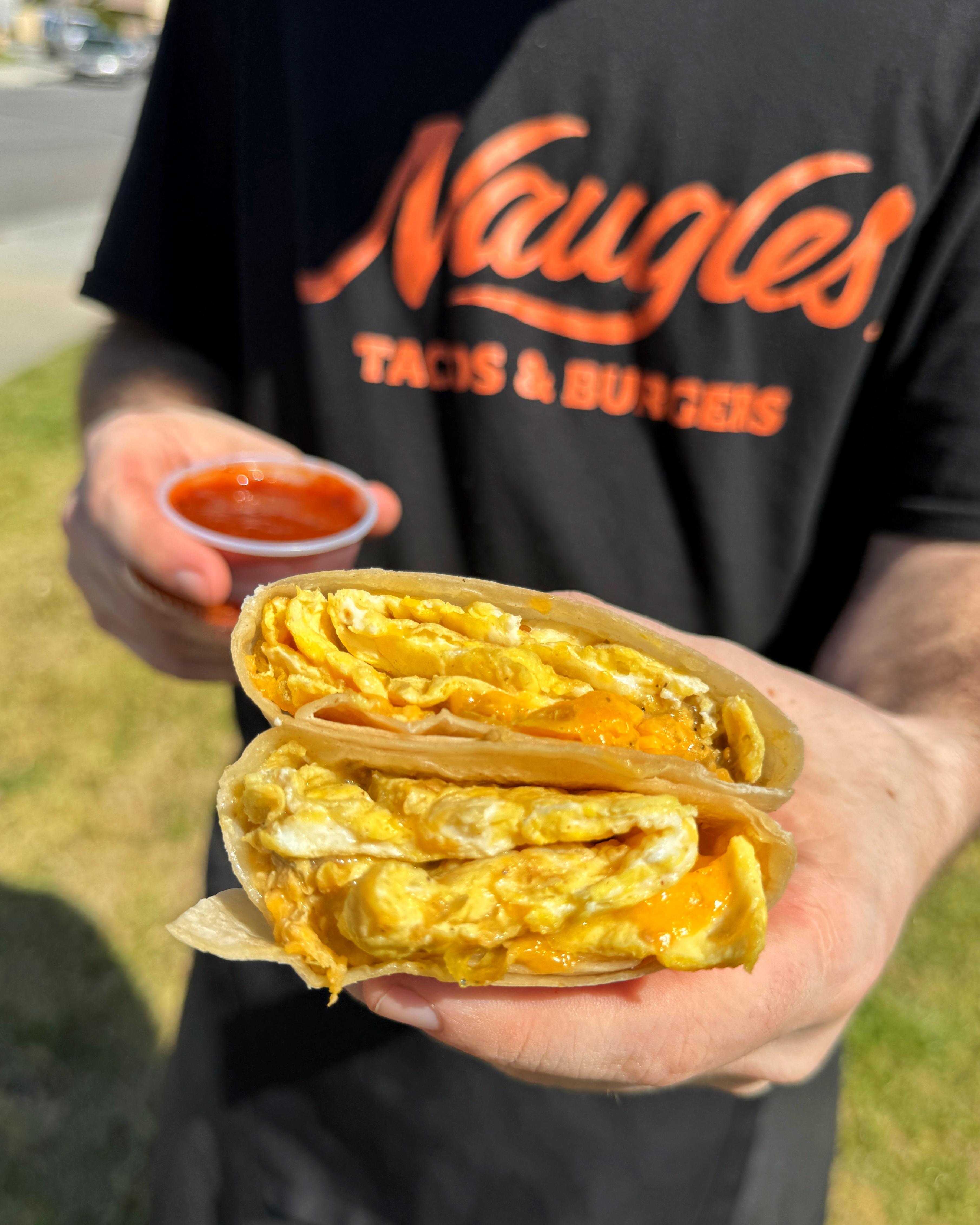 21 - Egg & Cheese Burrito.