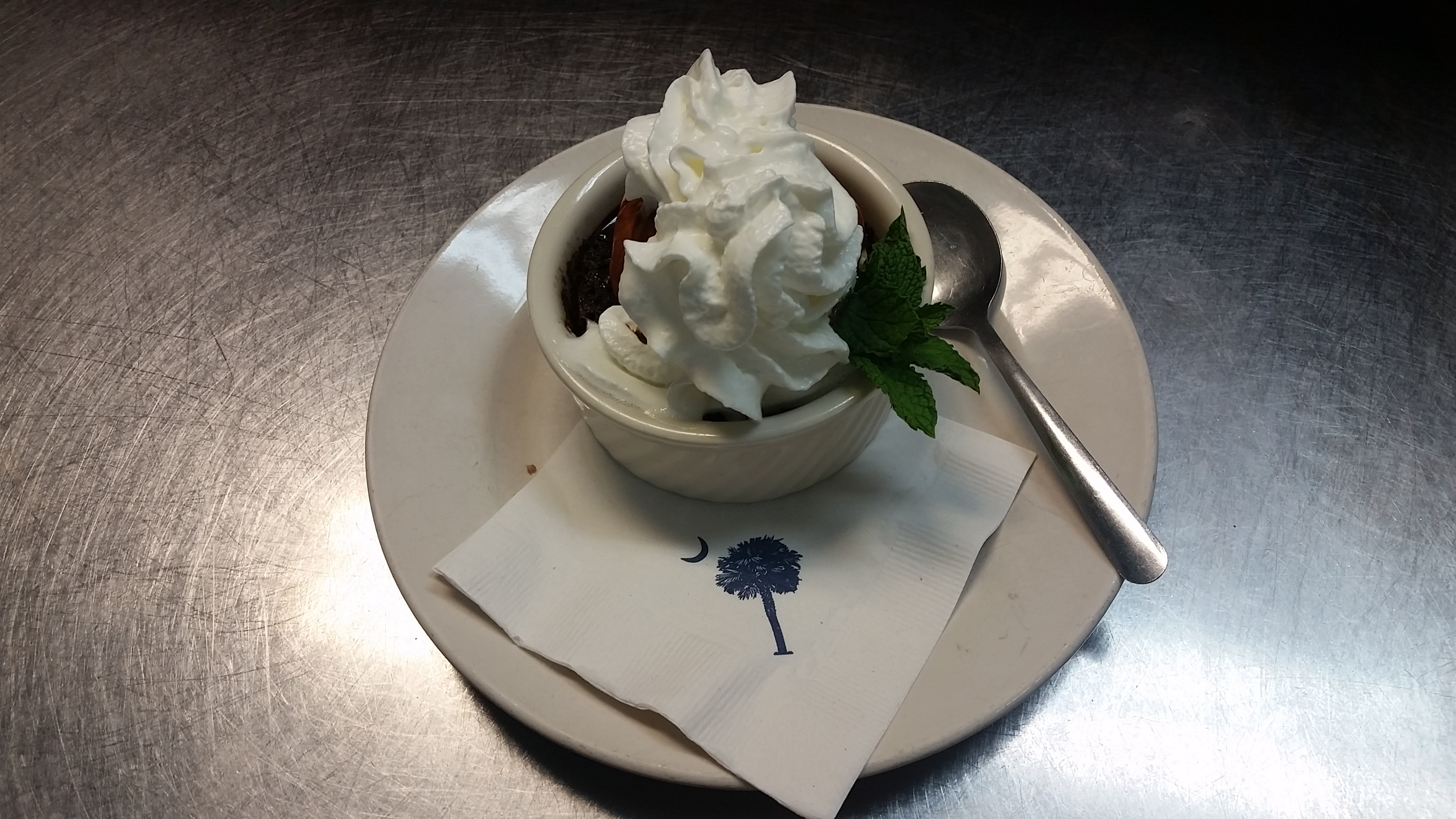 FOOTHILLS HOT FUDGE CAKE.