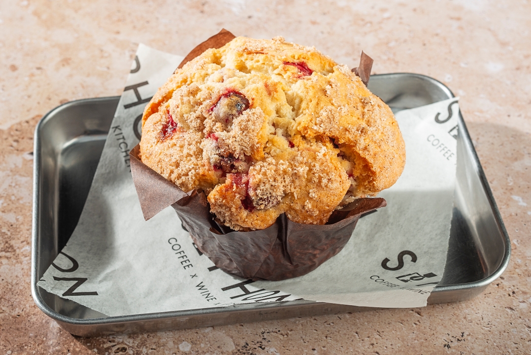 *Orange Cranberry Muffin.