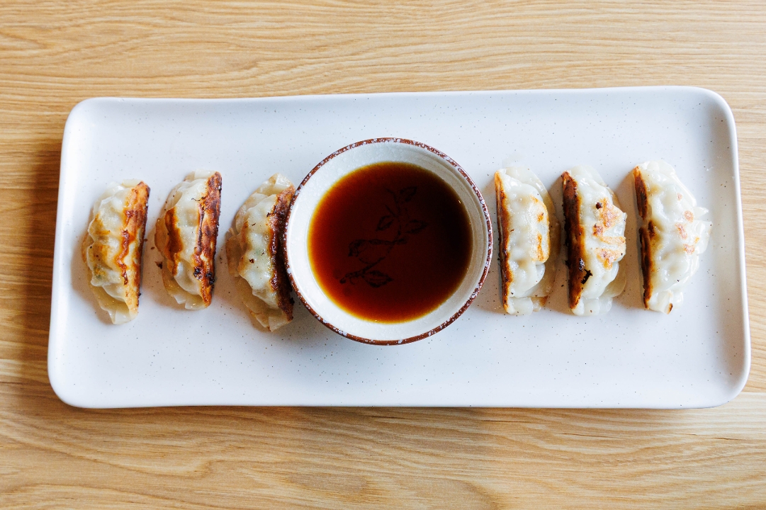 Fried Gyozas.