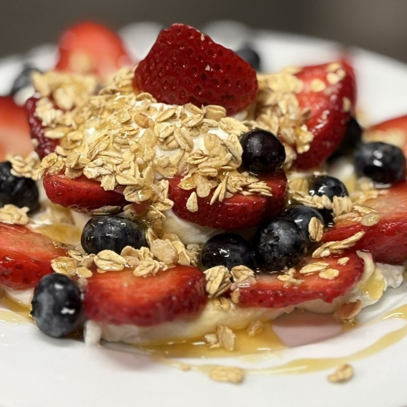 Greek Yogurt Parfait.