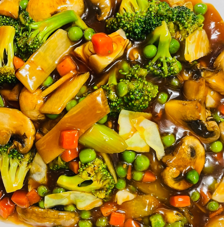 Vegetable Egg Foo Young.