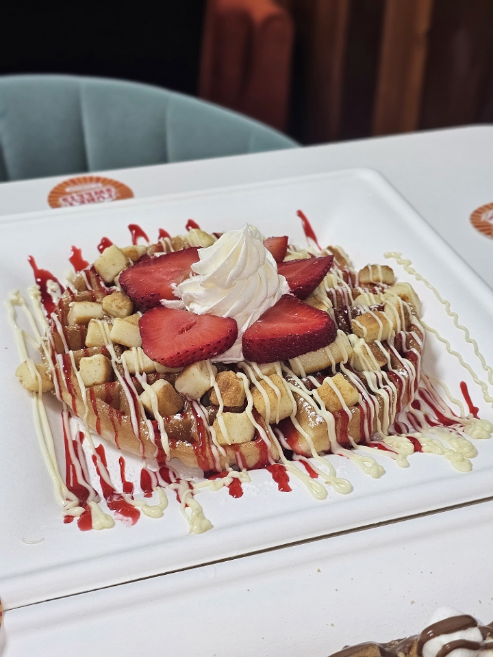 Strawberry Cheesecake Waffle.