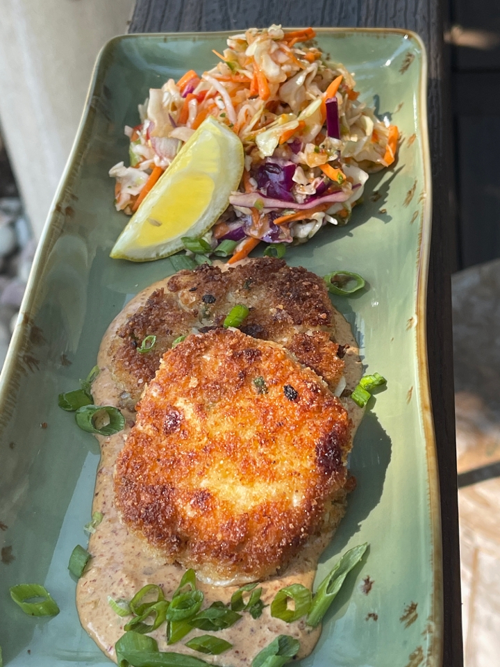 Crab Cakes.